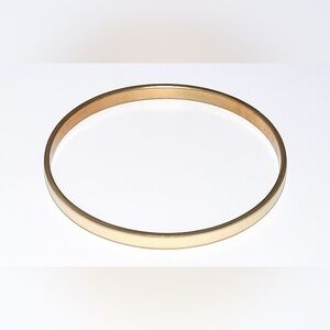 Cream/Gold Bangle Bracelet